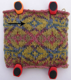 Arabesque swatch Arabesque swatch