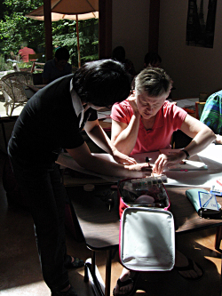 Counting crochet stitches and rows